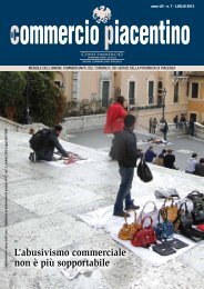 Scarica il pdf - Unione Commercianti di Piacenza