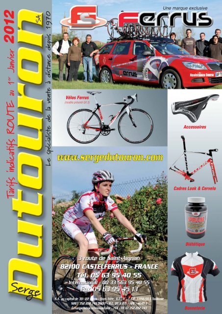 Serge Dutouron Velo Route | Store www.spora.ws