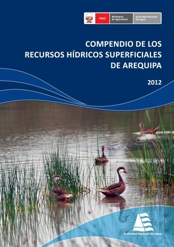 Caratula Compendio Costa - Autoridad Nacional del Agua