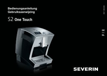 Bedienungsanleitung Gebruiksaanwijzing - S2 One Touch