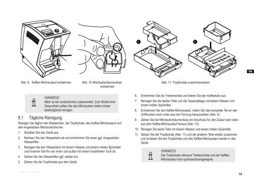 Bedienungsanleitung Gebruiksaanwijzing - S2 One Touch