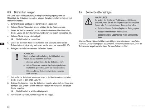 Bedienungsanleitung Gebruiksaanwijzing - S2 One Touch