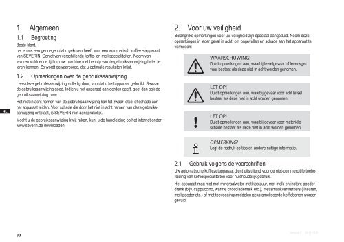 Bedienungsanleitung Gebruiksaanwijzing - S2 One Touch