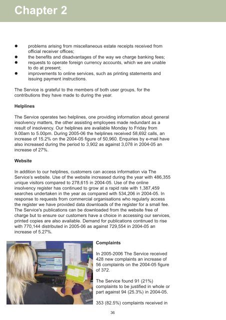 Chapter 2 - The Insolvency Service