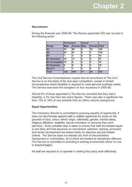 Chapter 2 - The Insolvency Service