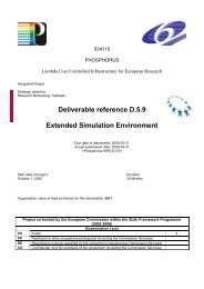 D5.9: Extended Simulation Environment - Phosphorus