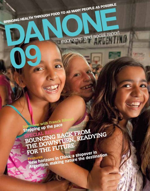 bouncing back from the downturn, readying for the future - Danone