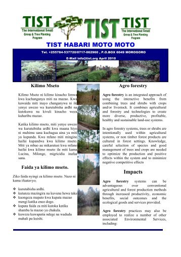 TIST HABARI MOTO MOTO