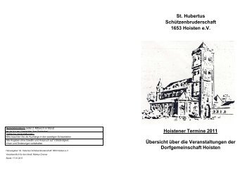 St. Hubertus Schützenbruderschaft 1653 Hoisten eV
