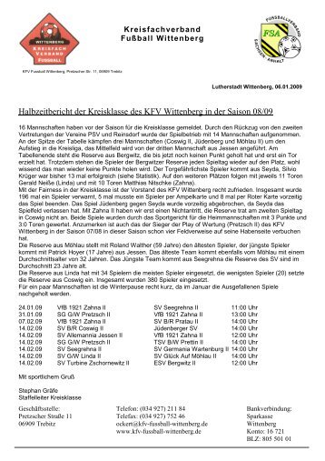 Auswertung Halbserie Kreisklasse III Männer - SV Allemannia ...