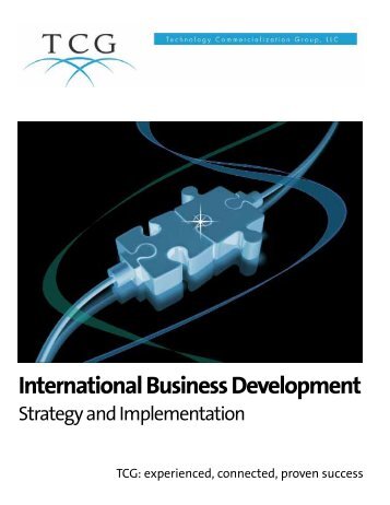 International Business Development - TCG