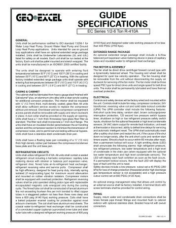 EC Spec Guide - BSI Mechanical