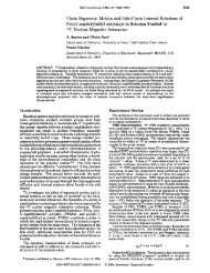 Chain Segmental Motion and Side-Chain Internal Rotations of Poly ...