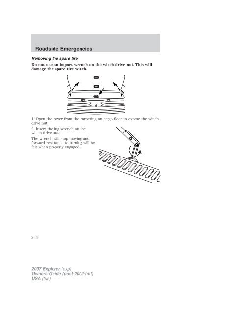 Descargue una muestra del manual del conductor para el Explorer ...