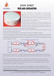 GFE-AD-ISOLATOR datasheet - Fire & Security Solutions Ltd