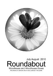 Roundabout - Woodhouse Parish Council