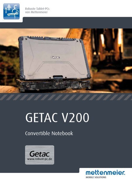 Datenblatt GETAC V200 - Mettenmeier GmbH