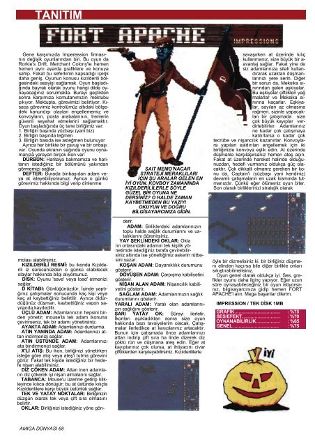 Amiga Dunyasi - Sayi 19 (Aralik 1991).pdf - Retro Dergi