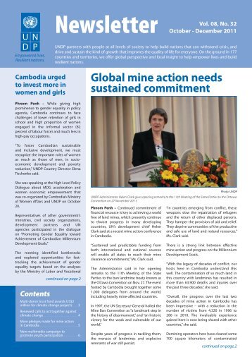 Newsletter - United Nations in Cambodia