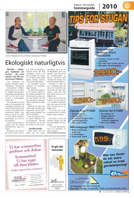 Sommarguide 2010 - GÃ¶tene Tidning