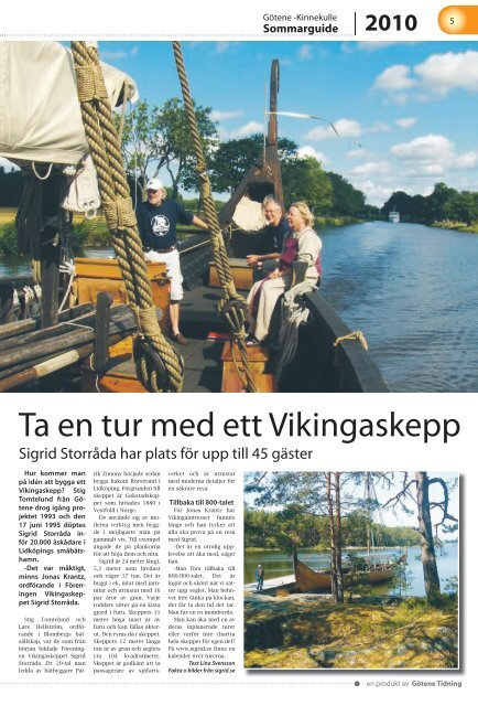 Sommarguide 2010 - GÃ¶tene Tidning