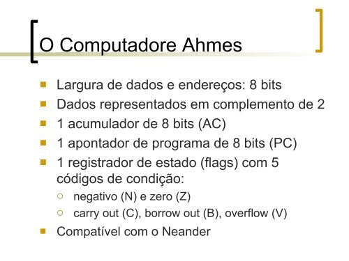 em PDF - Instituto de Informática - UFG