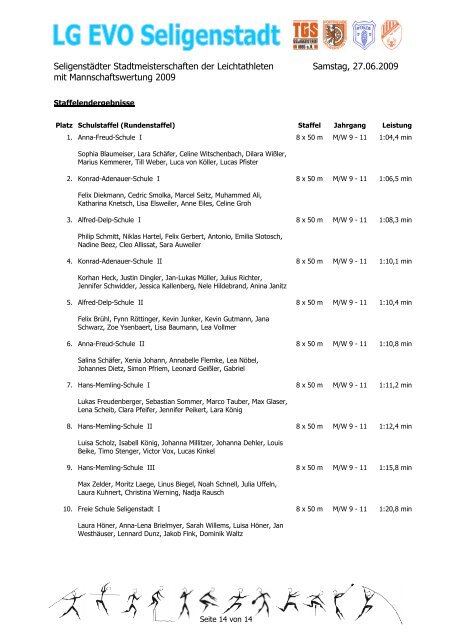 Ergebnisliste - Lg-evo-seligenstadt.de