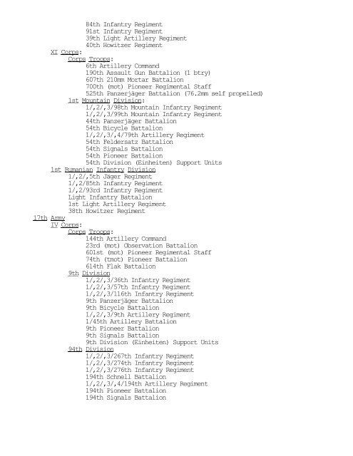 German Army Group South, 4 June 1942