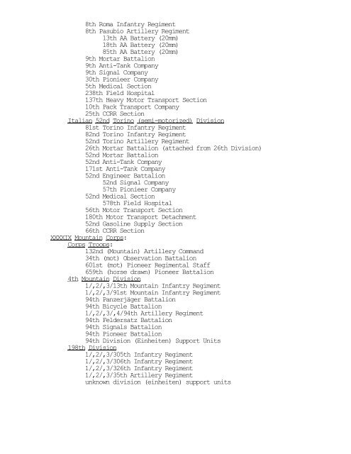 German Army Group South, 4 June 1942