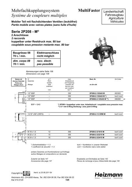 Katalog zum Download PDF 4.61 MB - Heizmann AG