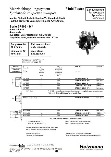 Katalog zum Download PDF 4.61 MB - Heizmann AG