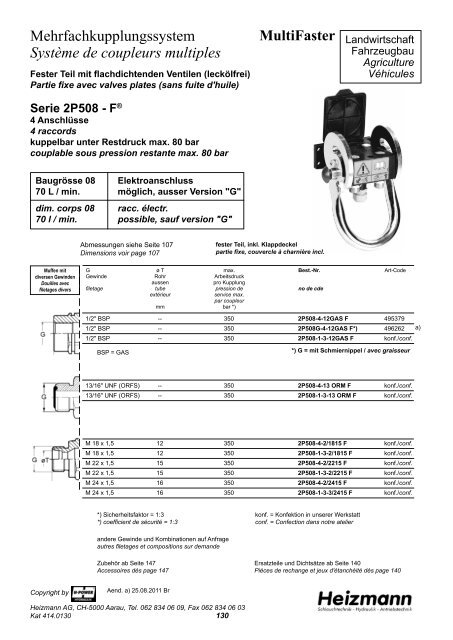 Katalog zum Download PDF 4.61 MB - Heizmann AG