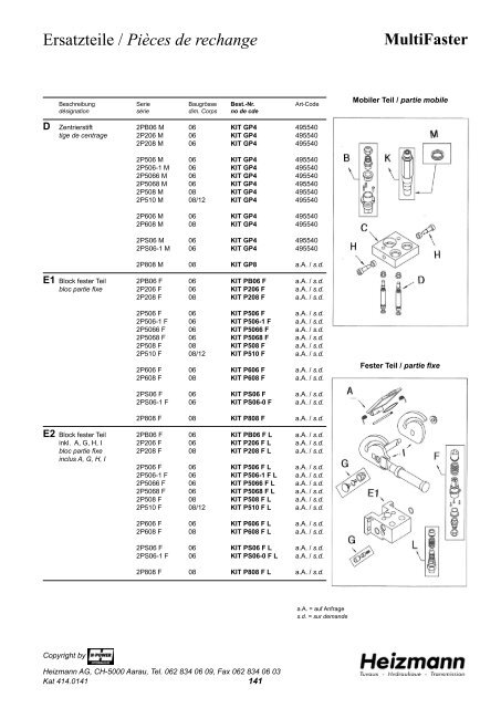 Katalog zum Download PDF 4.61 MB - Heizmann AG