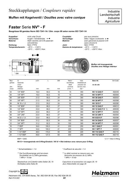 Katalog zum Download PDF 4.61 MB - Heizmann AG