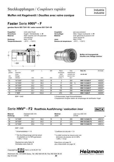 Katalog zum Download PDF 4.61 MB - Heizmann AG