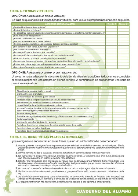 InformÃ¡tica e internet - Portal del Instituto Vasco de Consumo