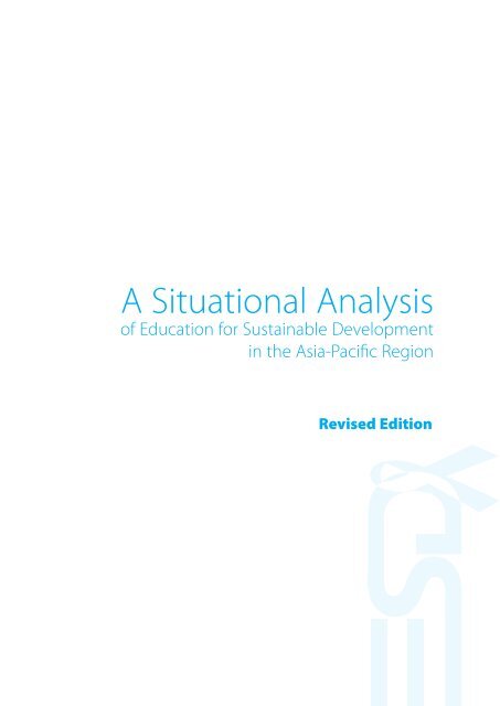 A Situational Analysis - UNESCO Bangkok