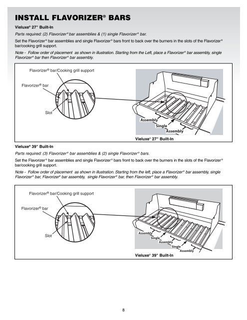 Built-In Natural Gas Grill Installation Guide - Help - Weber