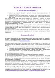 RAPPORTI SCUOLA FAMIGLIA - barbescuola