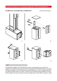 Universal Stand for mounting Eppendorf ... - POCD Scientific