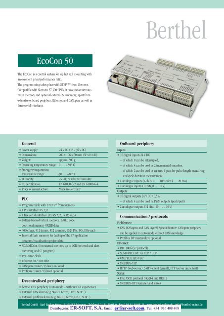 Berthel--EcoCon-50--Mini--PLC--S7 - ER-Soft