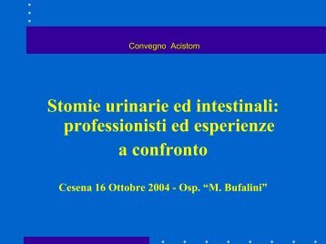 Dr. Gaetano Gerbino - Associazione Emilia-Romagna Incontinenti e ...
