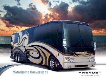 Motorhome conversions - Prevost