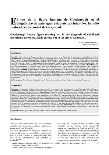 El test de la figura humana de Goodenough