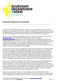 Download als PDF - Duurzaam Organiseren Doen