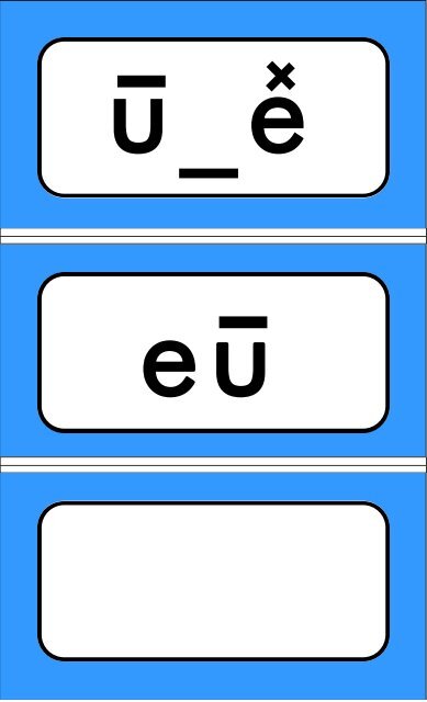 Crayon vowel charts - Sound City Reading