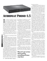 Audiomat Prelude Reference 20 Integrated Amplifier - Mutine Hi-Fi