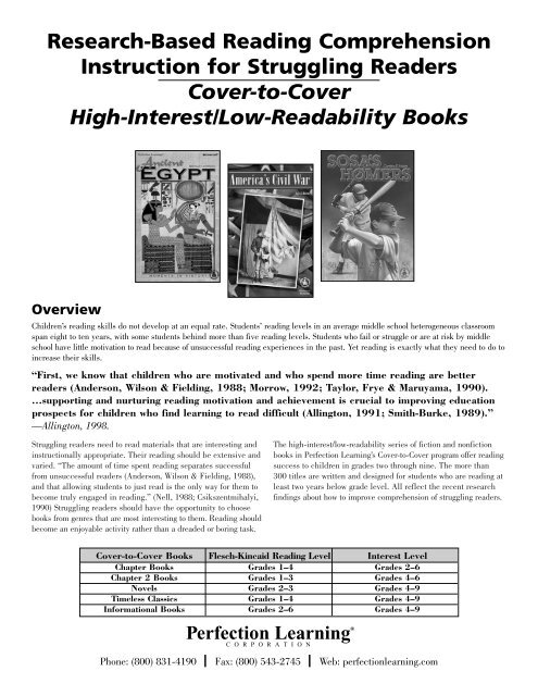 Research Based Reading Comprehension Instruction For Struggling Research Based Reading Comprehension Instruction For Struggling