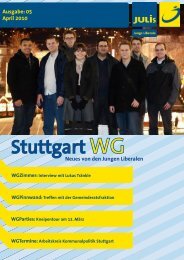Stuttgart WG - Junge Liberale Stuttgart