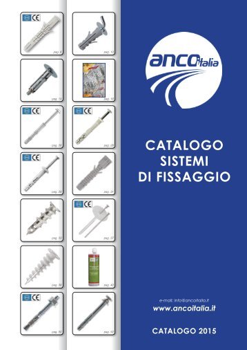ANCO Italia S.r.l. - Catalogo Sistemi di Fissaggio